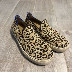 Rothy's Original Slipon Sneaker - Cheetah